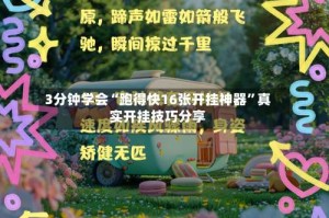 3分钟学会“跑得快16张开挂神器”真实开挂技巧分享