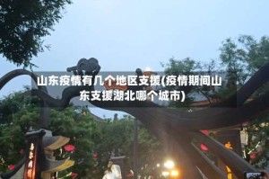 山东疫情有几个地区支援(疫情期间山东支援湖北哪个城市)