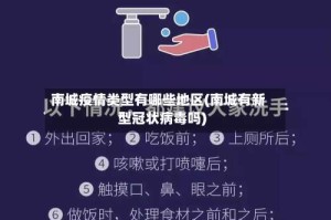南城疫情类型有哪些地区(南城有新型冠状病毒吗)