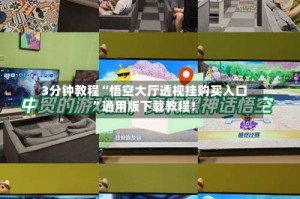 3分钟教程“悟空大厅透视挂购买入口”通用版下载教程！