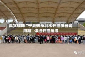 真实辅助“宁夏微乐划水开挂神器试用期”详细开挂玩法