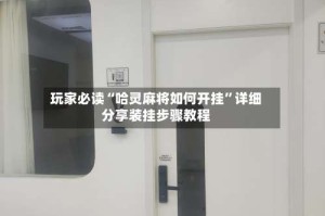 玩家必读“哈灵麻将如何开挂”详细分享装挂步骤教程