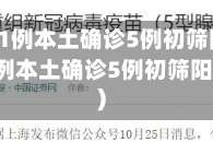 西安新增1例本土确诊5例初筛阳性(西安新增1例本土确诊5例初筛阳性病例)