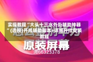 实操教程“大头十三水外卦辅助神器”(透视)开挂辅助脚本+详细开挂安装教程