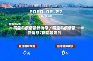 秦皇岛疫情最新消息／秦皇岛疫情最新消息7例都是哪的