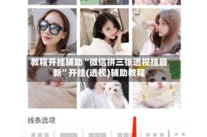 教程开挂辅助“微信拼三张透视挂最新”开挂(透视)辅助教程