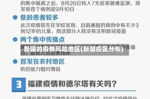 新疆的疫情风险地区(新疆疫区分布)