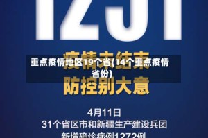 重点疫情地区19个省(14个重点疫情省份)