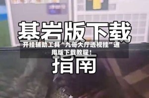 开挂辅助工具“九哥大厅透视挂”通用版下载教程！