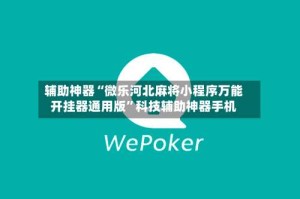 辅助神器“微乐河北麻将小程序万能开挂器通用版”科技辅助神器手机