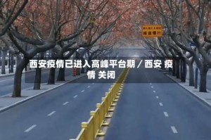 西安疫情已进入高峰平台期／西安 疫情 关闭