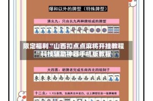 限定福利“山西扣点点麻将开挂教程”科技辅助神器手机版教程