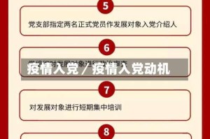 疫情入党／疫情入党动机