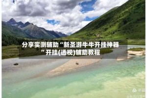 分享实测辅助“新圣游牛牛开挂神器”开挂(透视)辅助教程