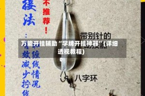 万能开挂辅助“字牌开挂神器”(详细透视教程)