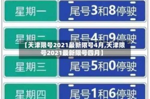【天津限号2021最新限号4月,天津限号2021最新限号四月】