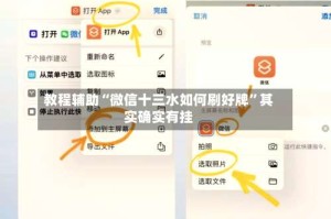 教程辅助“微信十三水如何刷好牌”其实确实有挂