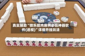 真实辅助“微乐捉鸡麻将必赢神器软件(透视)”详细开挂玩法