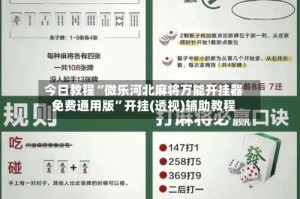 今日教程“微乐河北麻将万能开挂器免费通用版”开挂(透视)辅助教程