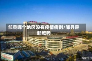邹县哪个地区没有疫情病例/邹县是邹城吗