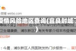 宜良疫情风险地区查询(宜良封城了吗)