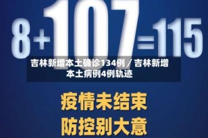吉林新增本土确诊134例／吉林新增本土病例4例轨迹