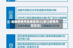 全国疫情风险地区浙江(浙江疫情风险区域)