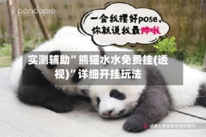 实测辅助”熊猫水水免费挂(透视)”详细开挂玩法