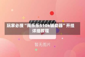 玩家必搜“闽乐乐510k辅助器”开挂详细教程