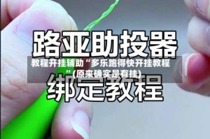 教程开挂辅助“多乐跑得快开挂教程”(原来确实是有挂)