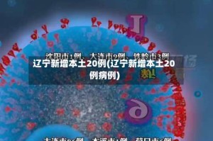 辽宁新增本土20例(辽宁新增本土20例病例)