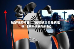 玩家辅助神器：“闲聊拼三张免费透视”(原来确实是有挂)