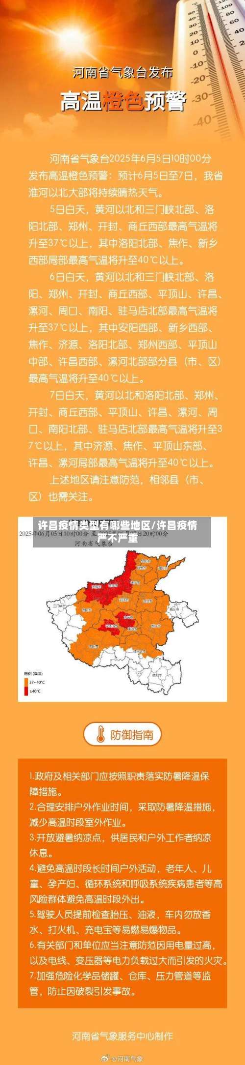 许昌疫情类型有哪些地区/许昌疫情严不严重-第1张图片