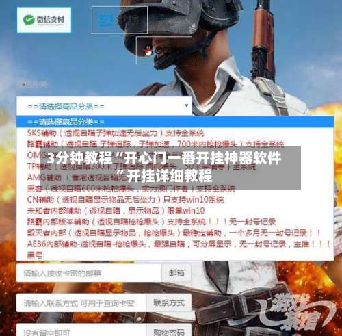 3分钟教程“开心门一番开挂神器软件	”开挂详细教程-第1张图片