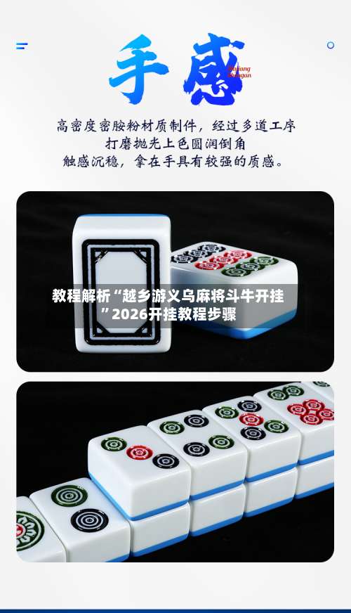 教程解析“越乡游义乌麻将斗牛开挂”2026开挂教程步骤-第2张图片