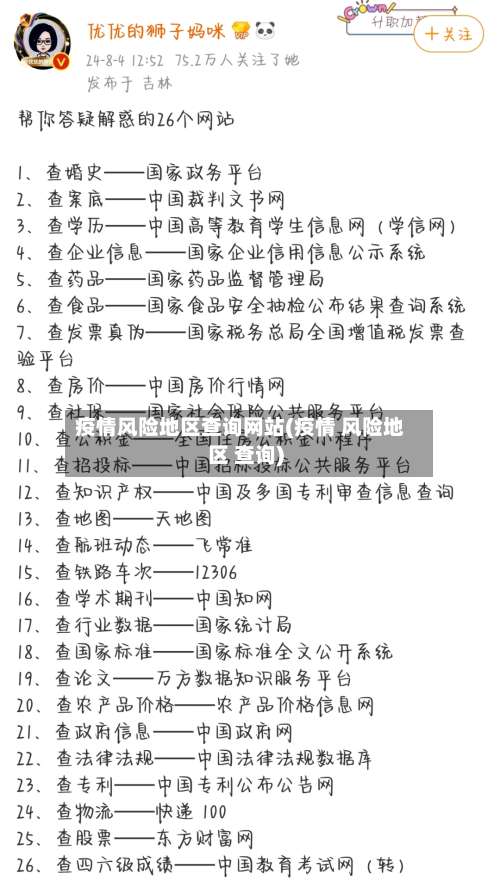 疫情风险地区查询网站(疫情 风险地区 查询)-第2张图片