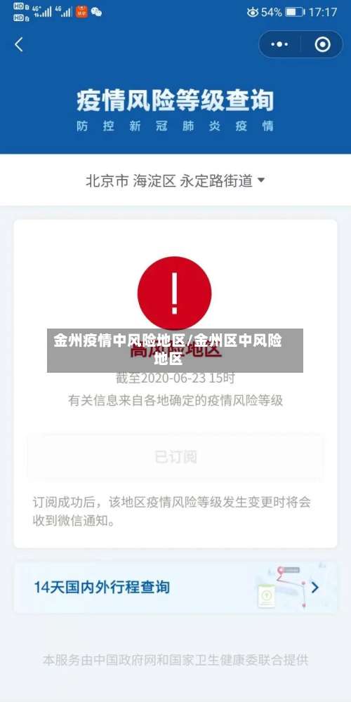 金州疫情中风险地区/金州区中风险地区-第1张图片