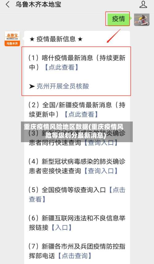 重庆疫情风险地区数据(重庆疫情风险等级划分最新消息)-第2张图片
