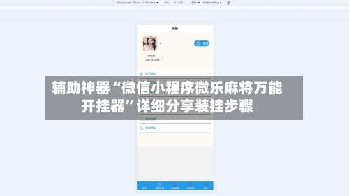 辅助神器“微信小程序微乐麻将万能开挂器”详细分享装挂步骤-第3张图片