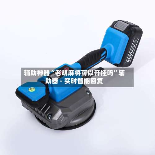 辅助神器“老胡麻将可以开挂吗”辅助器 - 实时智能回复-第1张图片