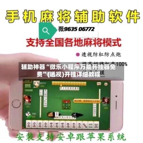 辅助神器“微乐小程序万能开挂器免费	”(透视)开挂详细教程-第2张图片