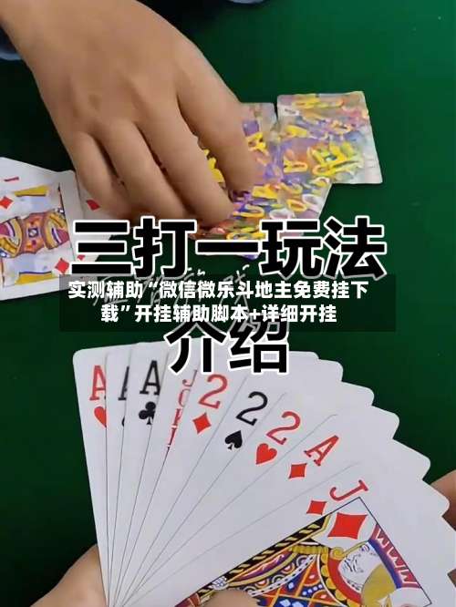 实测辅助“微信微乐斗地主免费挂下载”开挂辅助脚本+详细开挂-第1张图片