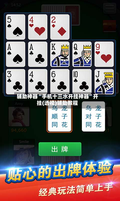 辅助神器“手机十三水开挂神器”开挂(透视)辅助教程-第1张图片