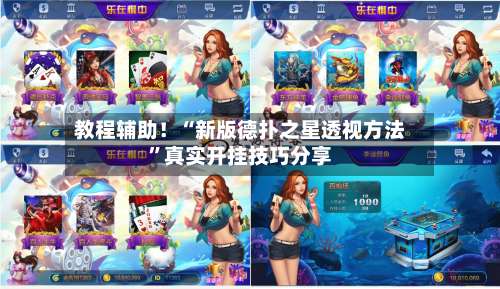 教程辅助！“新版德扑之星透视方法	”真实开挂技巧分享-第2张图片