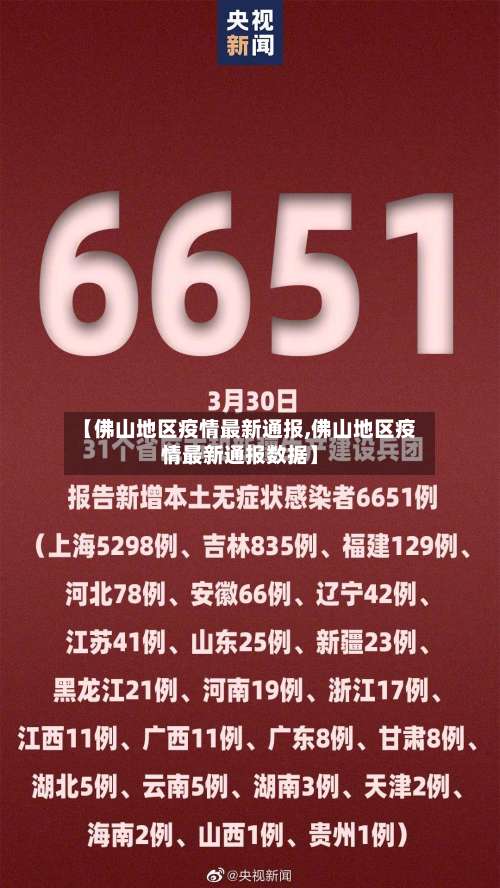 【佛山地区疫情最新通报,佛山地区疫情最新通报数据】-第3张图片