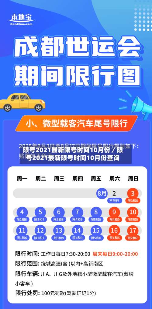 限号2021最新限号时间10月份／限号2021最新限号时间10月份查询-第1张图片