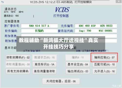 教程辅助“新鸿狐大厅透视挂”真实开挂技巧分享-第3张图片