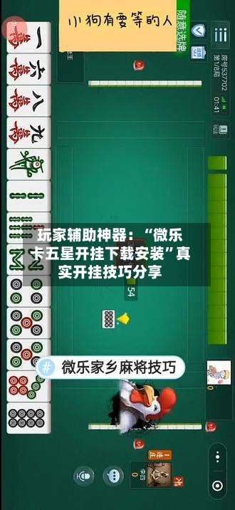 玩家辅助神器：“微乐卡五星开挂下载安装”真实开挂技巧分享-第2张图片