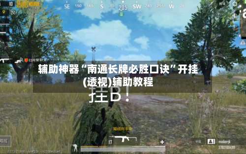 辅助神器“南通长牌必胜口诀”开挂(透视)辅助教程-第3张图片