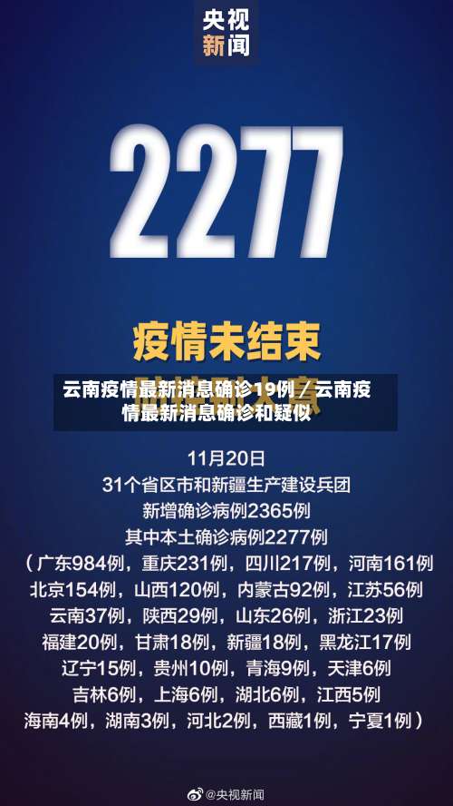 云南疫情最新消息确诊19例／云南疫情最新消息确诊和疑似-第3张图片